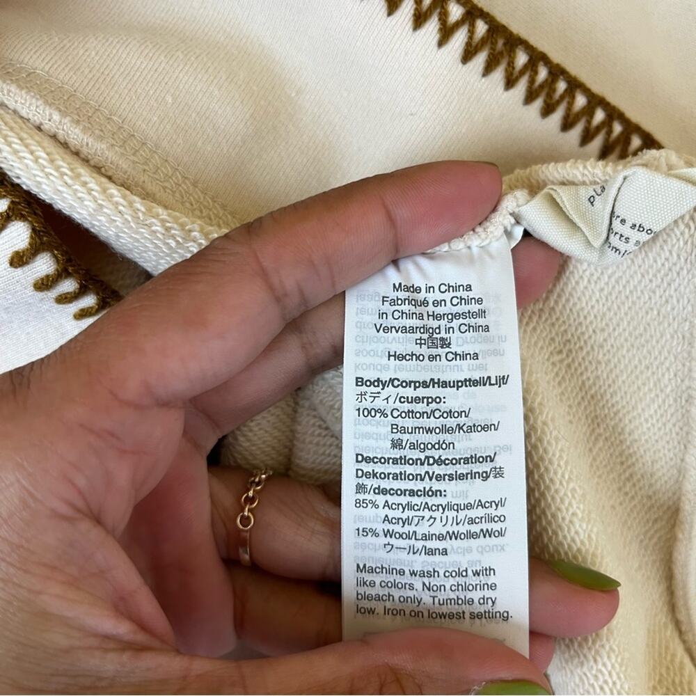 Madewell Stitched Shrunken Sweatshirt - Picture 9 of 9
